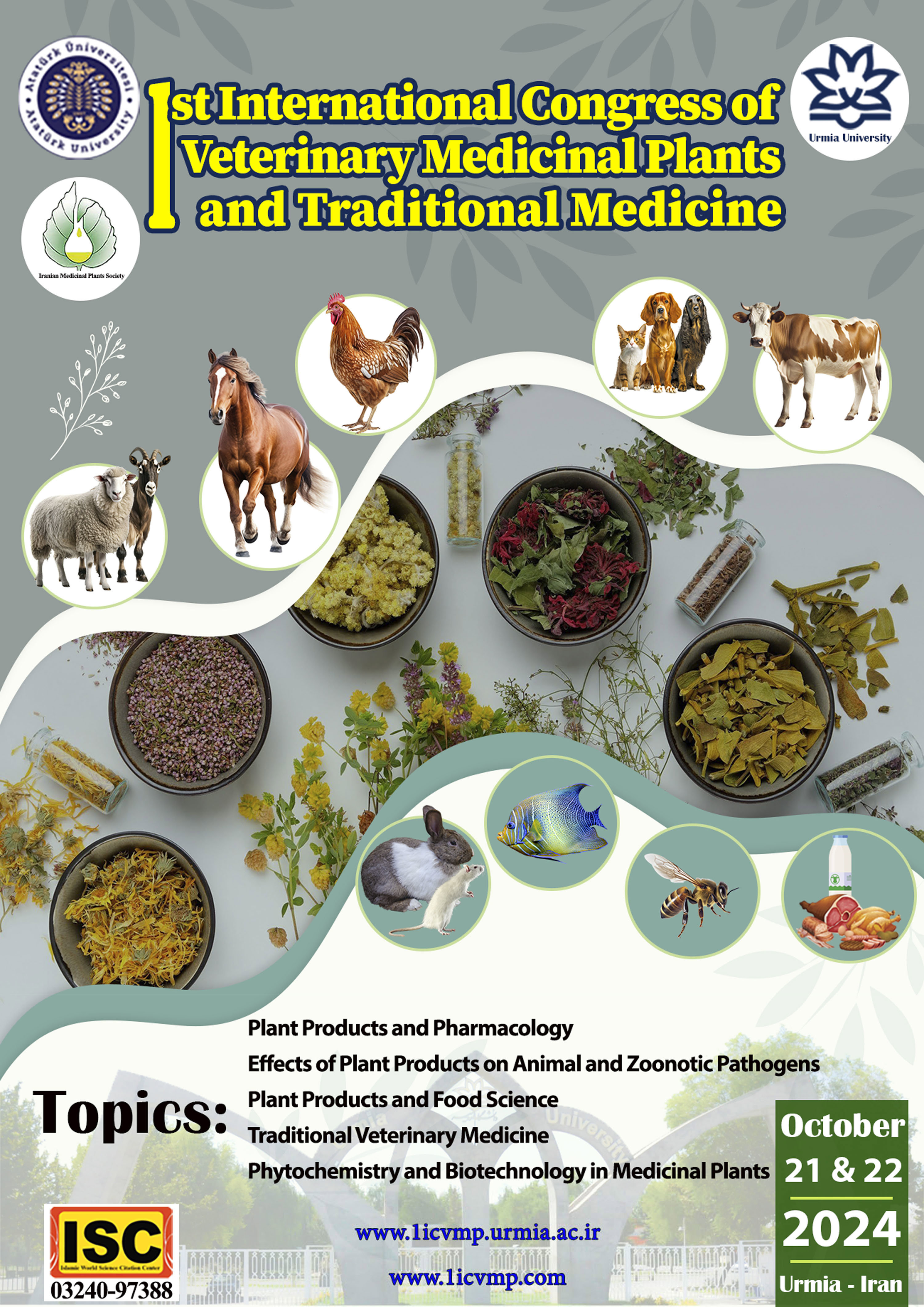 1st International Congress of Veterinary Medicinal Plants and ...